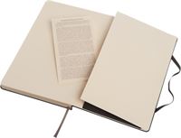 BLOCCO NOTE CON COPERTINA RIGIDA PUNTINATO